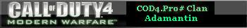 COD4.Pro# Clan Adamantin